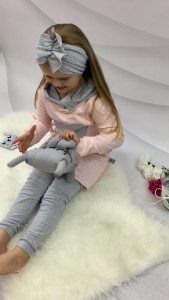 Sukienka groszki z sercem   