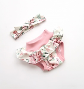 Summer flowers set with white -bloomers and headband (1) (1)