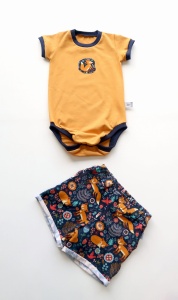 Neavy blue set with buttons - trousers with body and bow-tie (1) (1) (1) (1) (1) (1)