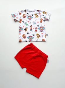 Black Zebra set - t-shirt and shorts (1) (1)