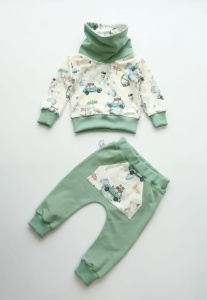 Bear set - trousers + blouse with chimney (1) (1)