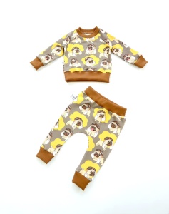 Komplet  buldogi  - bluza i baggy    