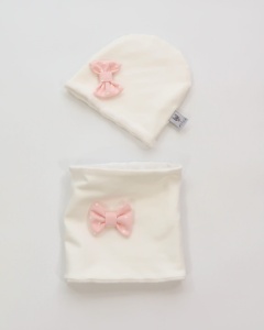 Hummingbird Set - chimney scarve and cap (1)
