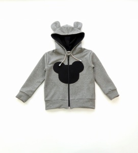 Bluza Myszka Miki na zamek melanż 