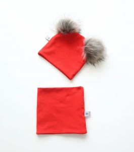 Patches set with mint bow - cap and chimney scarf (1) (1) (1) (1) (1)