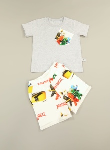 Foxes on mint set - t-shirt and shorts (1) (1) (1) (1)