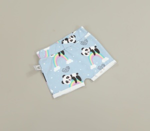 Spodenki pandy na tęczy