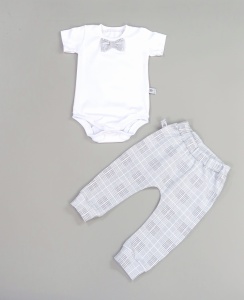 Komplet krata Glen - body krótki rękaw i baggy 