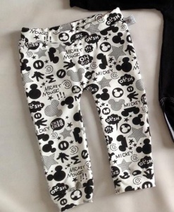 Mickey logo trousers