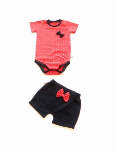 Neavy blue set with buttons - trousers with body and bow-tie (1) (1) (1) (1) (1) (1) (1)