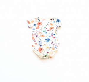 Body polne kwiaty - krótki rękaw