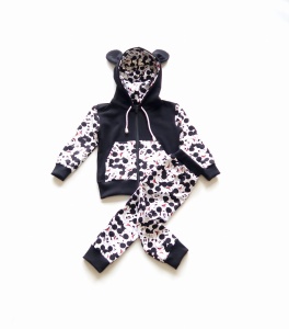 Komplet Miki - baggy i bluza  na zamek 