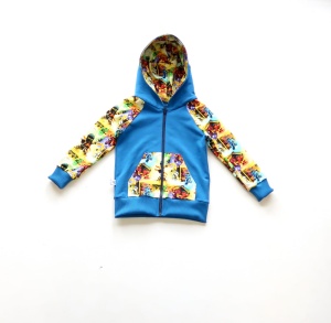 Bluza Ninjago chaber - na zamek   