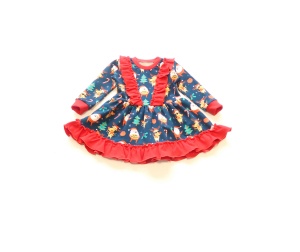 Sukienka Renifery i czerwień 