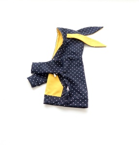 Bluza króliczek groszki z musztardą 