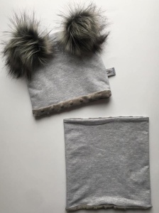 Patches set with mint bow - cap and chimney scarf (1) (1) (1) (1) (1) (1)