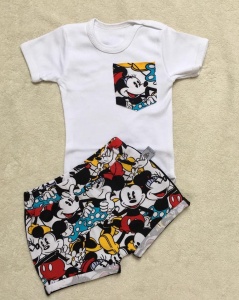 Mickey set - body and shorts  