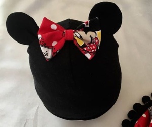 Red Minnie Mouse cap