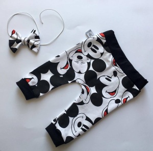 Komplet Miki  - baggy i mucha  