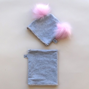 Patches set with mint bow - cap and chimney scarf (1) (1) (1) (1) (1) (1) (1)