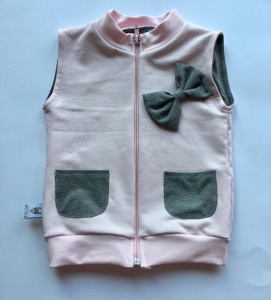 Roses and melange sleeveless