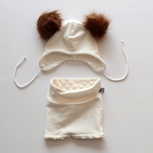 Patches set with mint bow - cap and chimney scarf (1) (1) (1) (1) (1) (1)