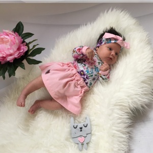 Pink and spots set - blouse + leggins (1) (1) (1) (1) (1) (1) (1) (1) (1)