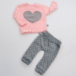 Komplet minky - bluza+legginsy 