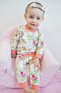 Komplet jednorożce - bluza, legginsy i opaska