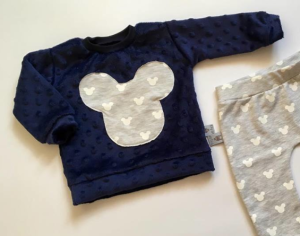 Bluza minky i głowy Miki