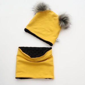 Patches set with mint bow - cap and chimney scarf (1) (1) (1) (1) (1)