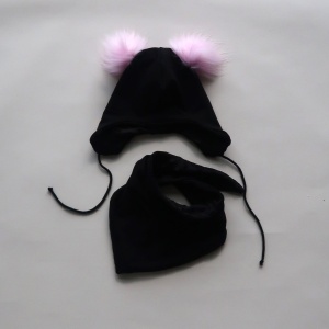 Mouse black and pink set - cap and neckerchief (1) (1) (1) (1) (1) (1) (1) (1) (1) (1) (1) (1) (1) (1) (1) (1) (1) (1)