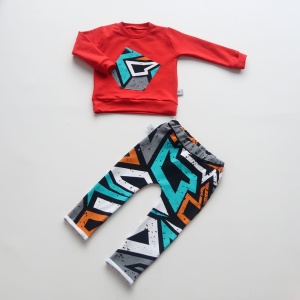 Bear set - trousers + blouse with chimney (1) (1) (1) (1)