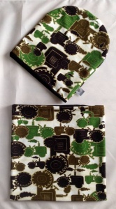 Excavator set - cap and chimney scarf