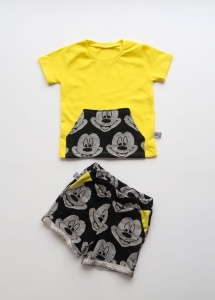 Comic set - t-shirt and shorts (1) (1) (1) (1) (1) (1)