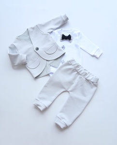 Komplet popiel - frak, body  i baggy  