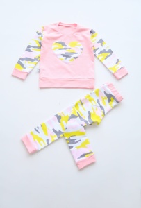 Komplet moro róż - bluza i legginsy  