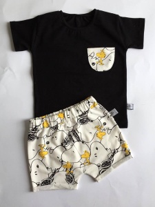 Snoopy set - t-shirt and shorts 