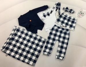 Neavy blue set with buttons - trousers, body, coat and braces (1) (1) (1) (1) (1) (1) (1) (1) (1)