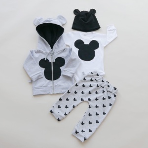 Komplet Miki - baggy, bluza, body i czapka
