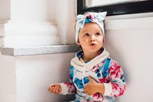 Bluza z kominem koliberki z ecru