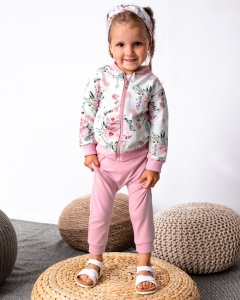 Bluza bomberka bukieciki róż