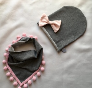 Melange set - cap and neckerchief