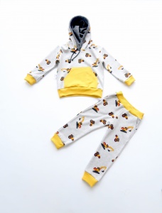 Excavator set - trousers + blouse (1)