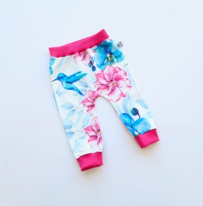 Legginsy koliberki z różem