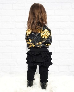 Ecru Hummingbird set - blouse with chimney + leggins (1) (1) (1) (1) (1) (1)