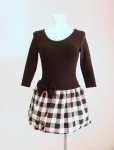 Squared bulb dress