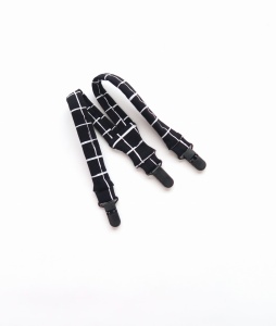 Shepherd’s plaid set - body, braces and shorts  (1) (1) (1) (1) (1)