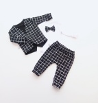 Neavy blue set with buttons - trousers, body and coat (1) (1)