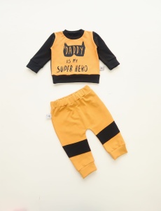 Gold Batman set - trousers + blouse (1) (1) (1) (1) (1) (1) (1) (1) (1)